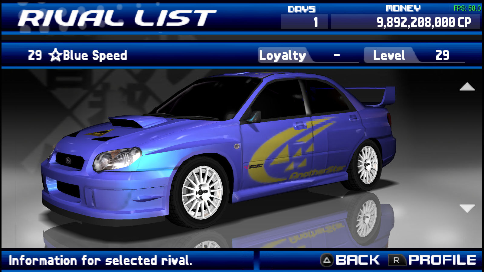 Blue Speed (Street Supremacy) | Tokyo Xtreme Racer Wiki | Fandom