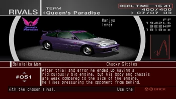 Queen's Paradise (TXR:0) | Tokyo Xtreme Racer Wiki | Fandom