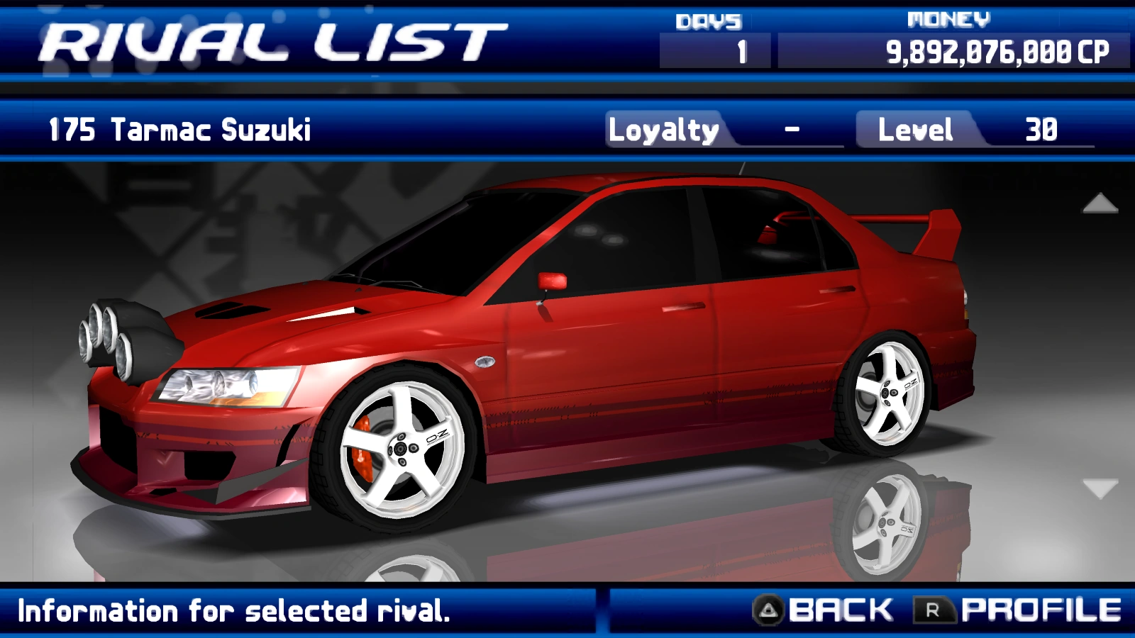 Tarmac Suzuki (Street Supremacy) | Tokyo Xtreme Racer Wiki