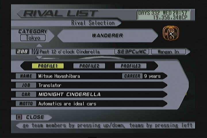 Past 12 o'clock Cinderella | Tokyo Xtreme Racer Wiki | Fandom