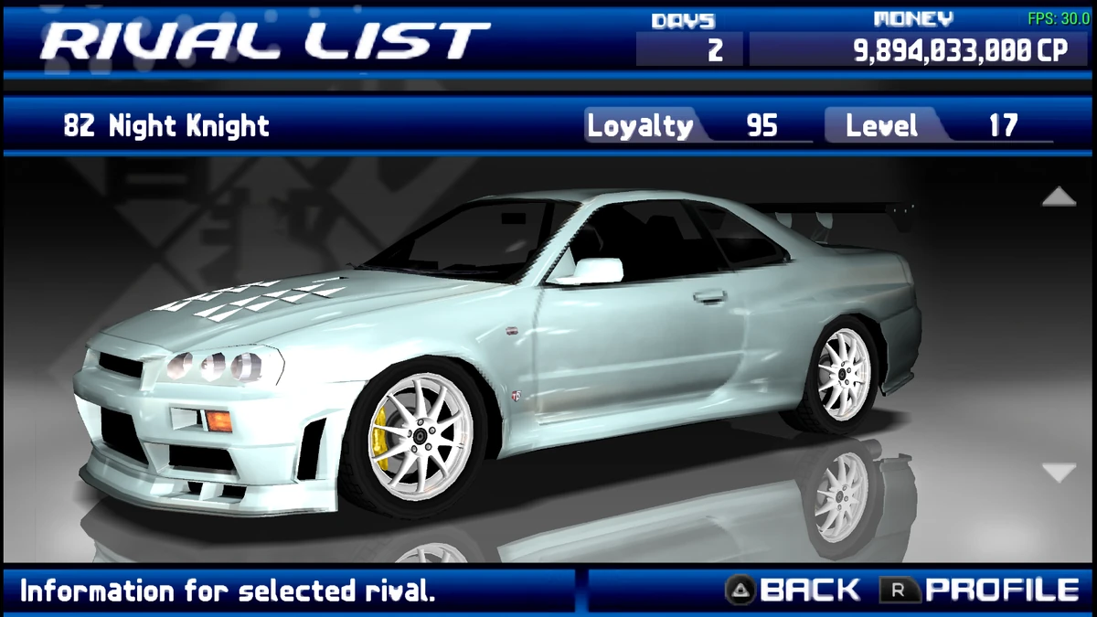 Night Knight (Street Supremacy) Tokyo Xtreme Racer Wiki Fandom