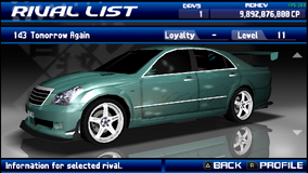 Tomorrow Again (Street Supremacy) | Tokyo Xtreme Racer Wiki