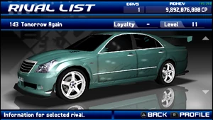 Tomorrow Again (Street Supremacy) | Tokyo Xtreme Racer Wiki | Fandom