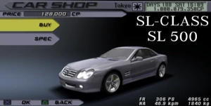 Mercedes sl500 front