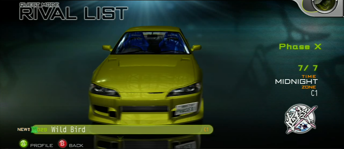 Wild Bird (ITC) | Tokyo Xtreme Racer Wiki | Fandom