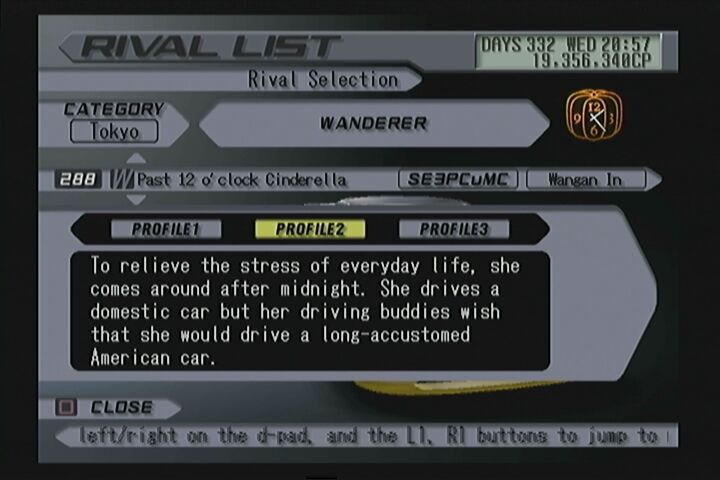 Past 12 o'clock Cinderella | Tokyo Xtreme Racer Wiki | Fandom
