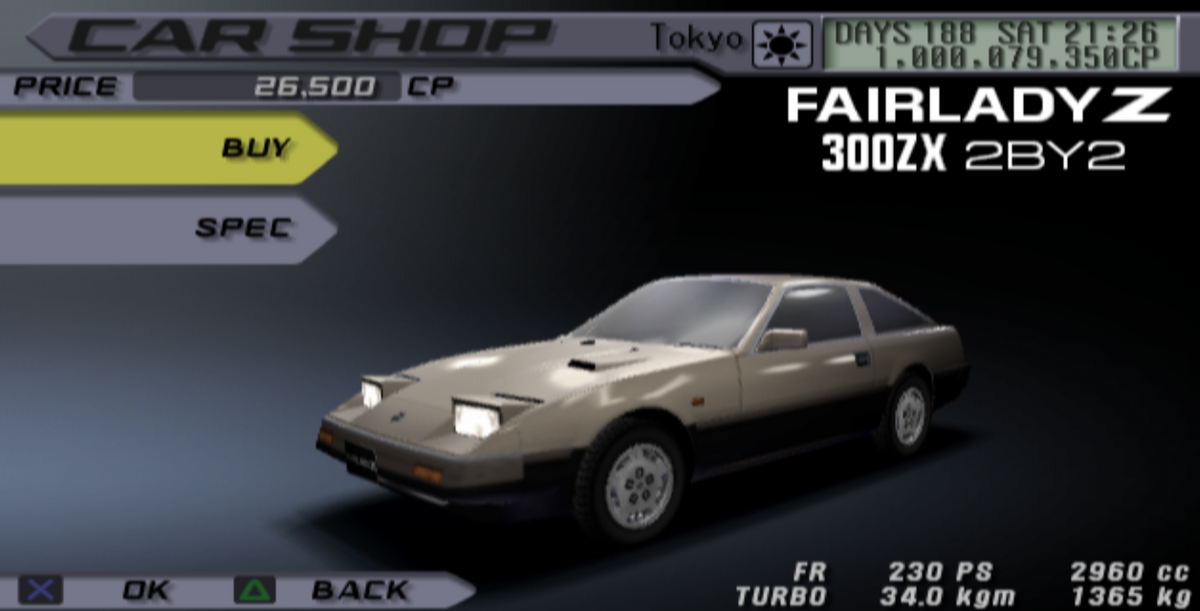Nissan 300ZX 2by2 (HGZ31) | Tokyo Xtreme Racer Wiki | Fandom