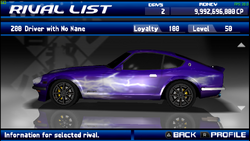 Driver with No Name (Street Supremacy) | Tokyo Xtreme Racer Wiki