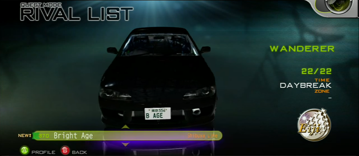 Bright Age (ITC) | Tokyo Xtreme Racer Wiki | Fandom