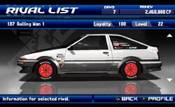 Rolling Man 1 (Street Supremacy) | Tokyo Xtreme Racer Wiki | Fandom