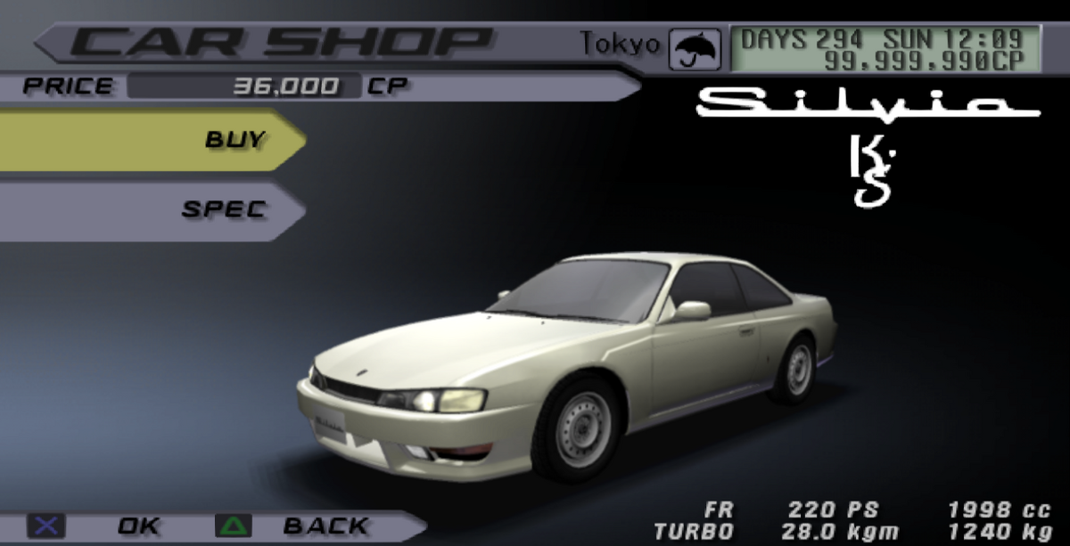 未開封 Nissan Silvia K's ダイキャストモデル IG-04 自動車