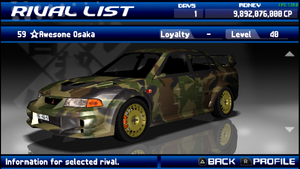 Awesome Osaka (Street Supremacy) | Tokyo Xtreme Racer Wiki