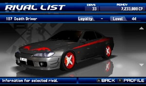 Death Driver (Street Supremacy) | Tokyo Xtreme Racer Wiki