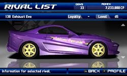 Exhaust Eve (Street Supremacy) | Tokyo Xtreme Racer Wiki Exhaust Eve (Street Supremacy) | Tokyo Xtreme Racer Wiki