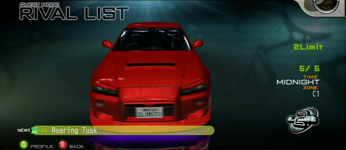 Roaring Tusk (ITC) | Tokyo Xtreme Racer Wiki | Fandom