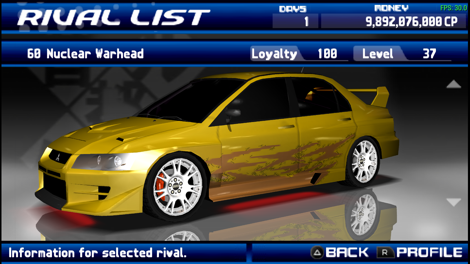 Nuclear Warhead (Street Supremacy) | Tokyo Xtreme Racer Wiki Nuclear Warhead (Street Supremacy) | Tokyo Xtreme Racer Wiki