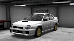 wrxstiトレジア　B Naoki Hattori drives a carbon-roofed WRX STI tS on a winding