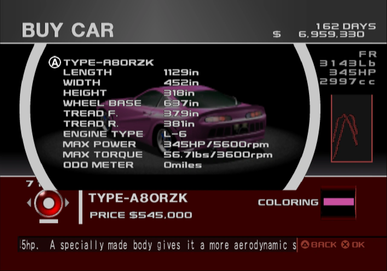 Type-A80RZK | Tokyo Xtreme Racer Wiki | Fandom