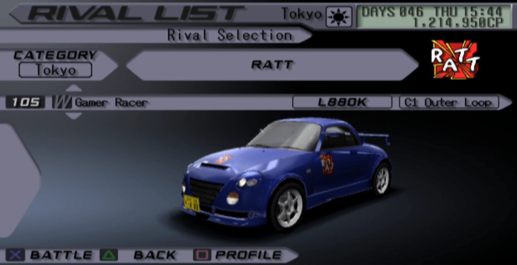 Gamer Racer (TXR3) | Tokyo Xtreme Racer Wiki | Fandom