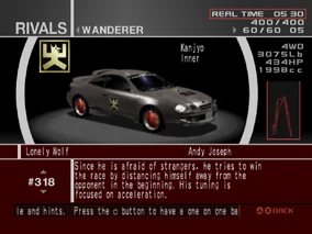 Lonely Wolf | Tokyo Xtreme Racer Wiki | Fandom