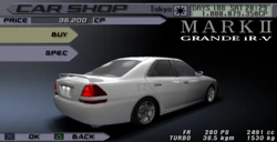Toyota Mark II Grande (JZX110) | Tokyo Xtreme Racer Wiki