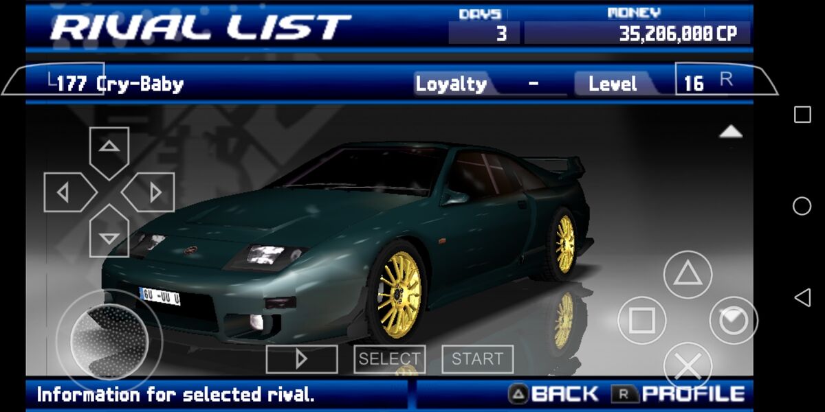 Cry Baby | Tokyo Xtreme Racer Wiki | Fandom