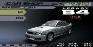 Legacy B4 RSK