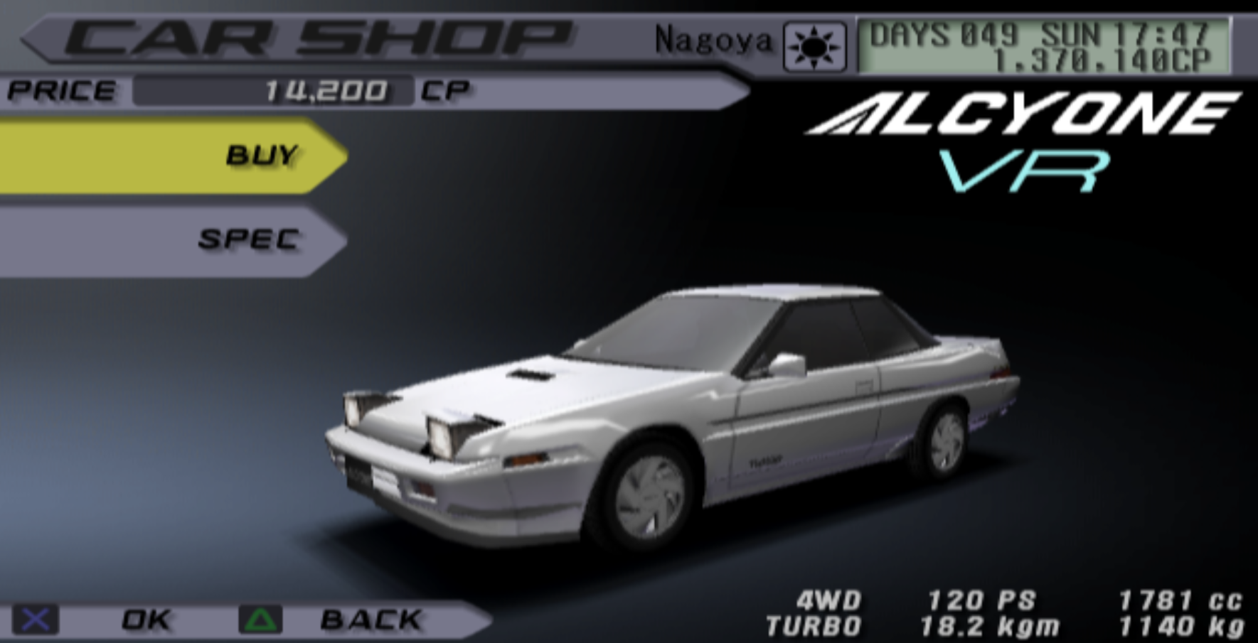 Subaru Alcyone VR | Tokyo Xtreme Racer Wiki | Fandom