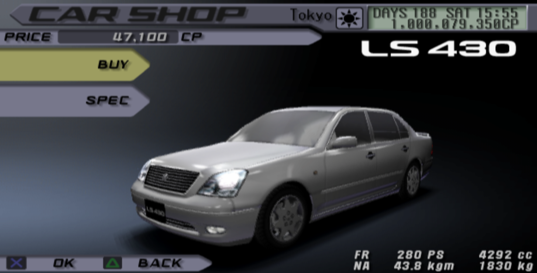 Lexus LS430 (UCF30) | Tokyo Xtreme Racer Wiki | Fandom