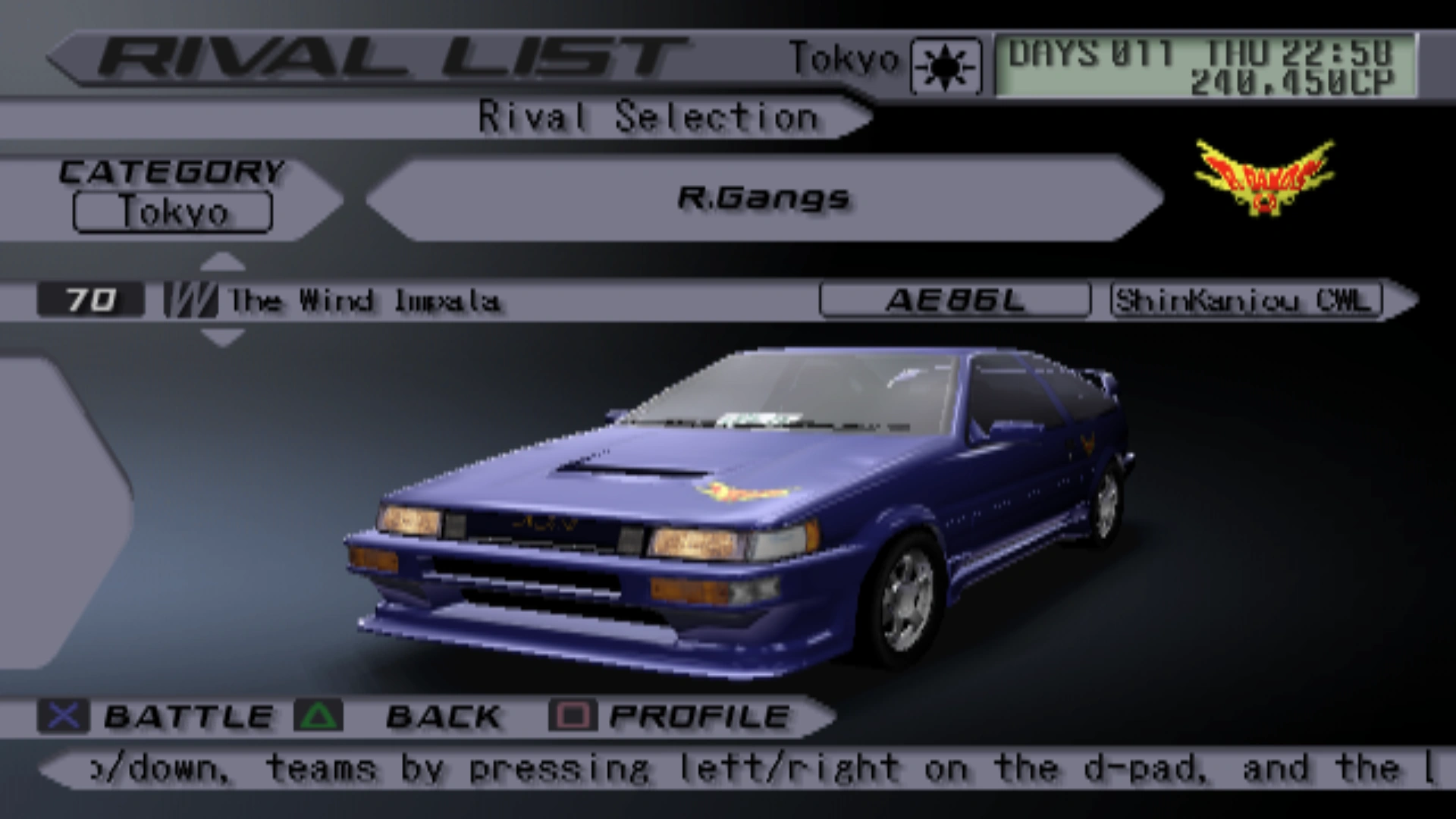 The Wind Impala (TXR 3) | Tokyo Xtreme Racer Wiki | Fandom