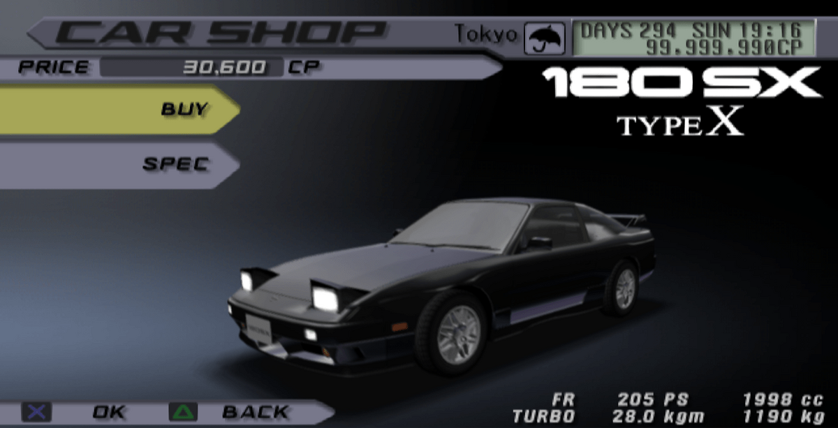 180SX Type-X (RPS13) | Tokyo Xtreme Racer Wiki | Fandom
