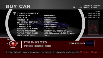 Type-S30ZX | Tokyo Xtreme Racer Wiki | Fandom