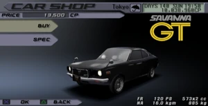 Mazda rx3 front