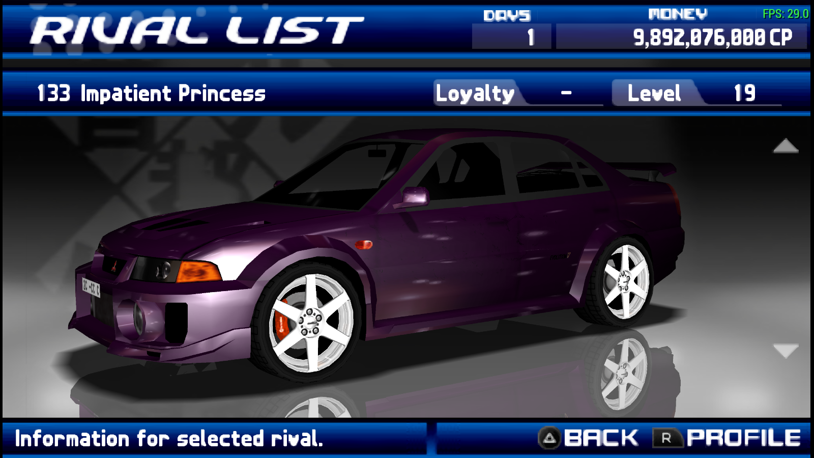 Impatient Princess (Street Supremacy) | Tokyo Xtreme Racer