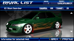 Silent Searcher (Street Supremacy) | Tokyo Xtreme Racer Wiki