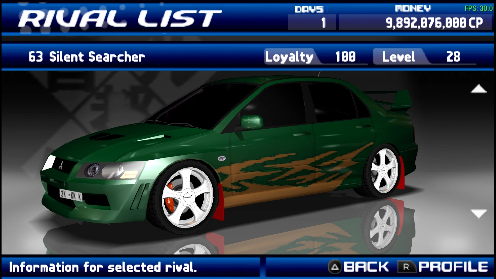 Silent Searcher (Street Supremacy) | Tokyo Xtreme Racer Wiki