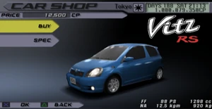 Toyota vitz front