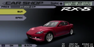 Mazda rx8 front