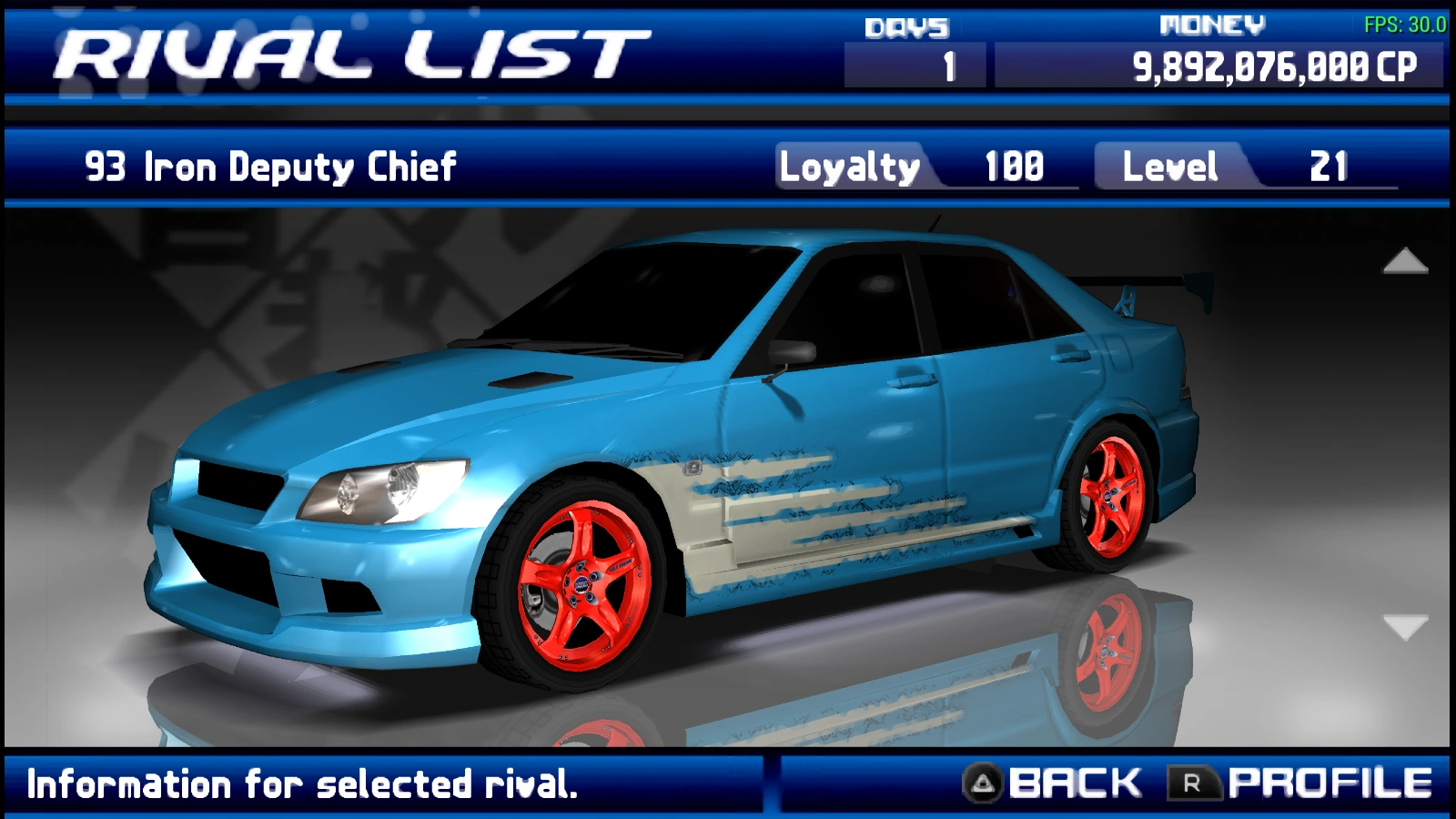 Iron Deputy Chief (Street Supremacy) | Tokyo Xtreme Racer