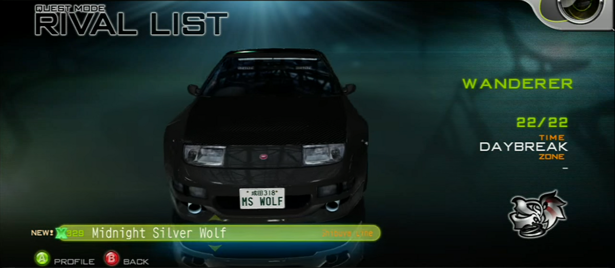 Midnight Silver Wolf (ITC) | Tokyo Xtreme Racer Wiki | Fandom