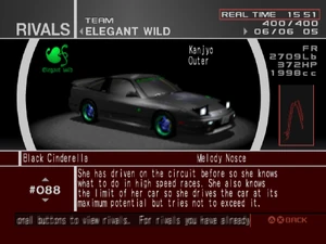 Black Cinderella | Tokyo Xtreme Racer Wiki | Fandom