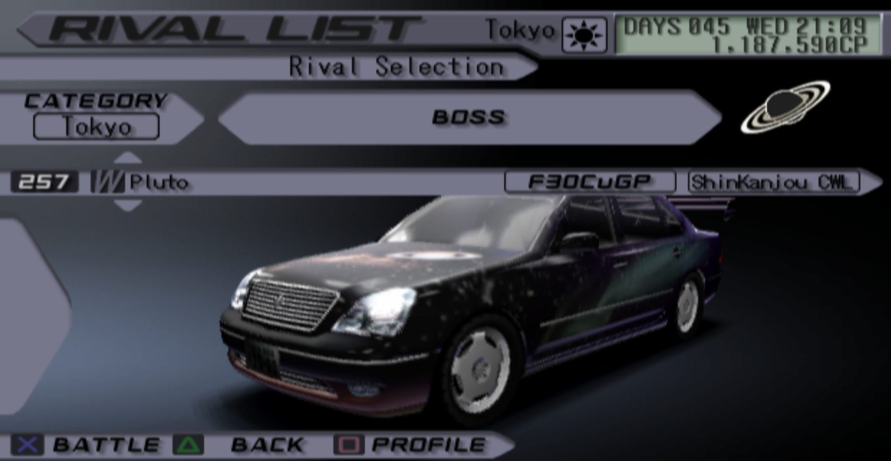 Pluto (TXR3) | Tokyo Xtreme Racer Wiki | Fandom