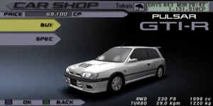 Nissan pulsar front