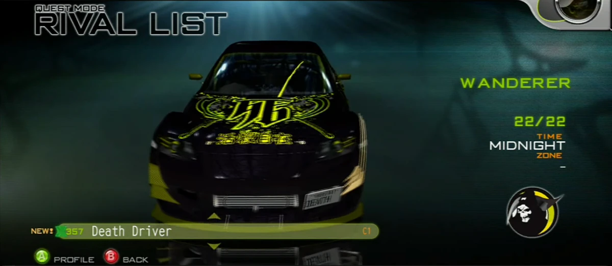 Death Driver (ITC) | Tokyo Xtreme Racer Wiki | Fandom