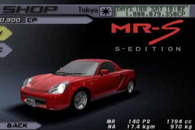 Toyota MR-S (ZZW30) | Tokyo Xtreme Racer Wiki | Fandom
