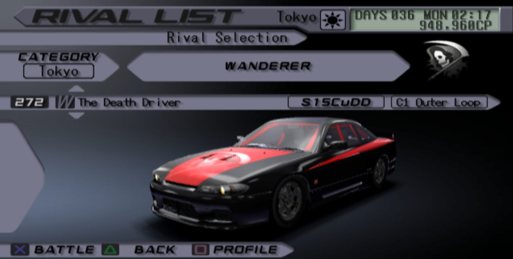 The Death Driver (TXR3) | Tokyo Xtreme Racer Wiki | Fandom The Death Driver (TXR3) | Tokyo Xtreme Racer Wiki | Fandom