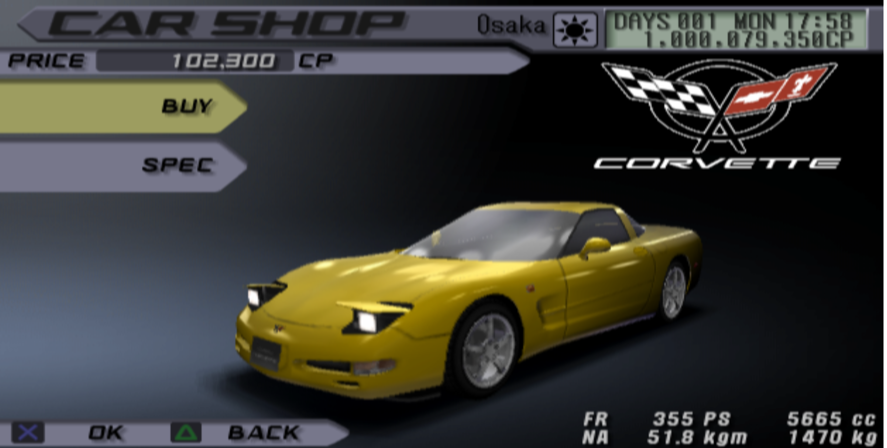 GM Corvette | Tokyo Xtreme Racer Wiki | Fandom