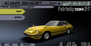 Nissan 280z front