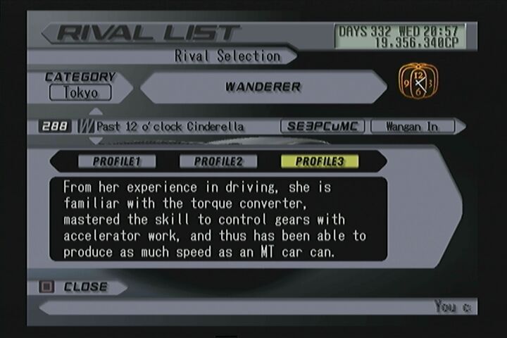 Past 12 o'clock Cinderella | Tokyo Xtreme Racer Wiki | Fandom