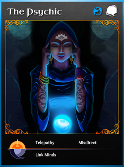 Portraitcard bluedragon psychic